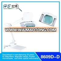 magnifier glass and lamp/magnifier lamp/lamp with magnifying glass